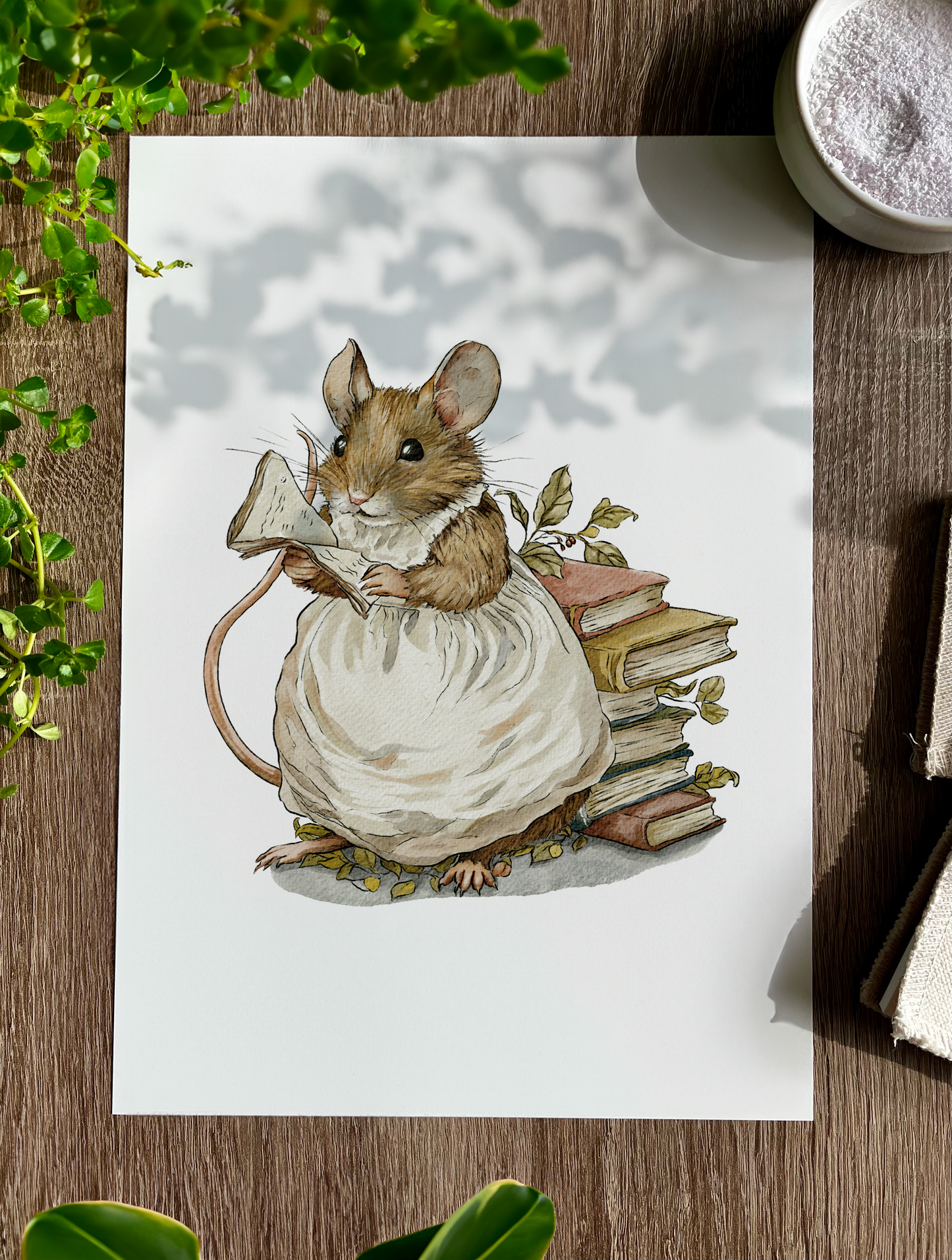 The Bookkeeper | Art Print