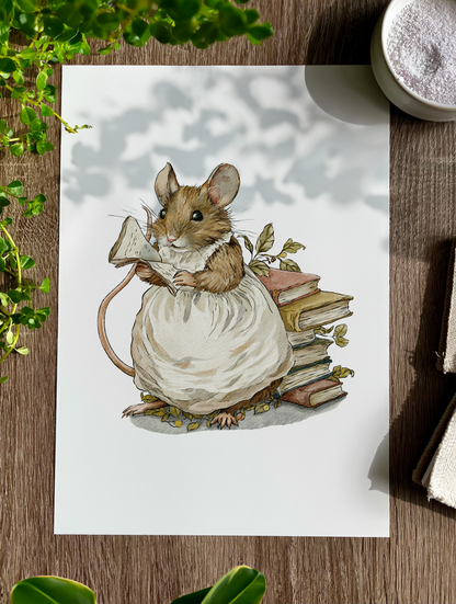 The Bookkeeper | Art Print