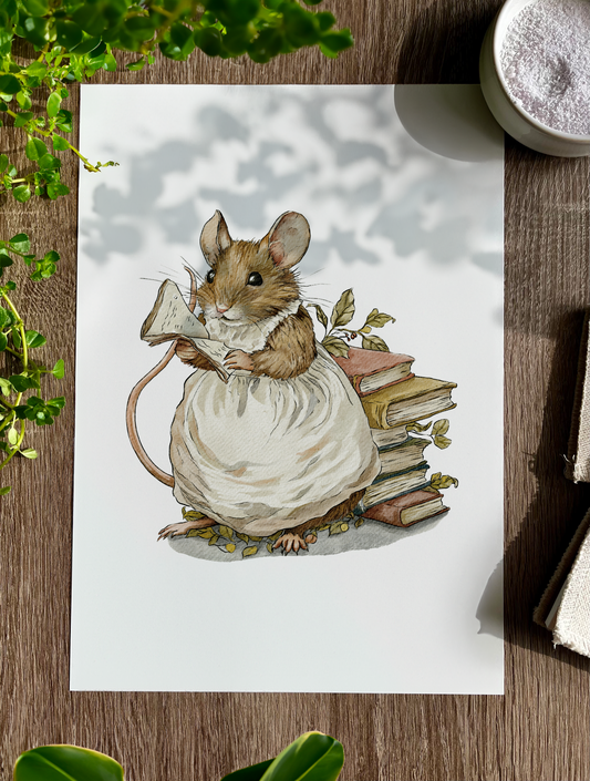 The Bookkeeper | Art Print