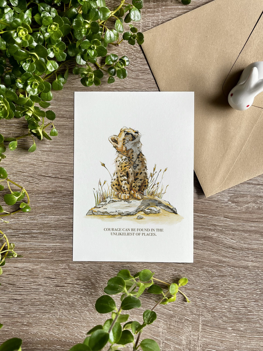 The Cheetah-born Comes | Art Print