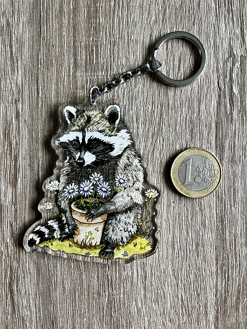 Your Wellness Raccoon - Julia Hope Aspinall - cute animal illustrations