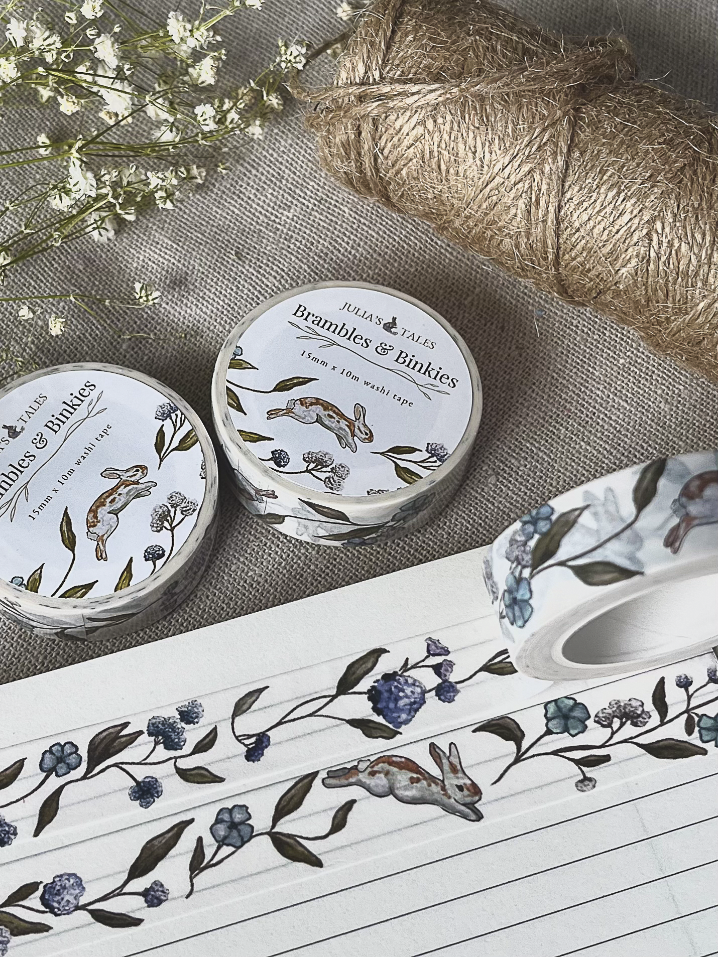 Brambles & Binkies | Washi Tape | 15mm x 10m