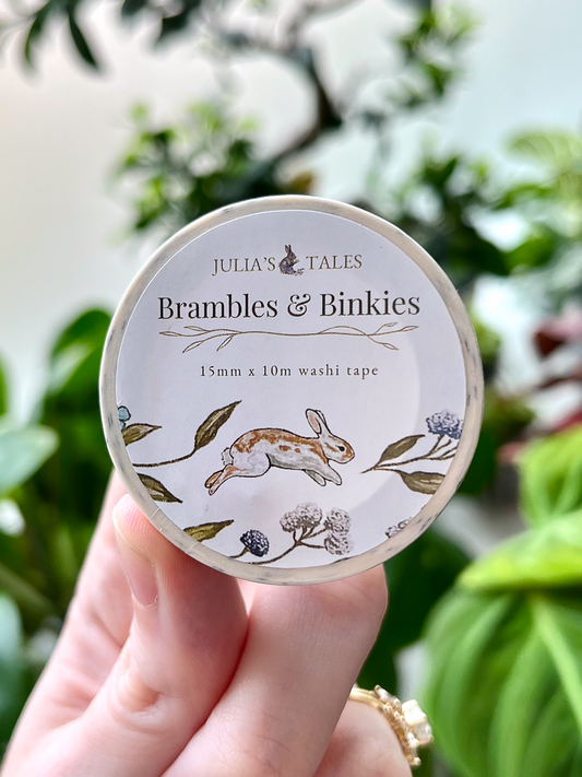Brambles & Binkies | Washi Tape | 15mm x 10m