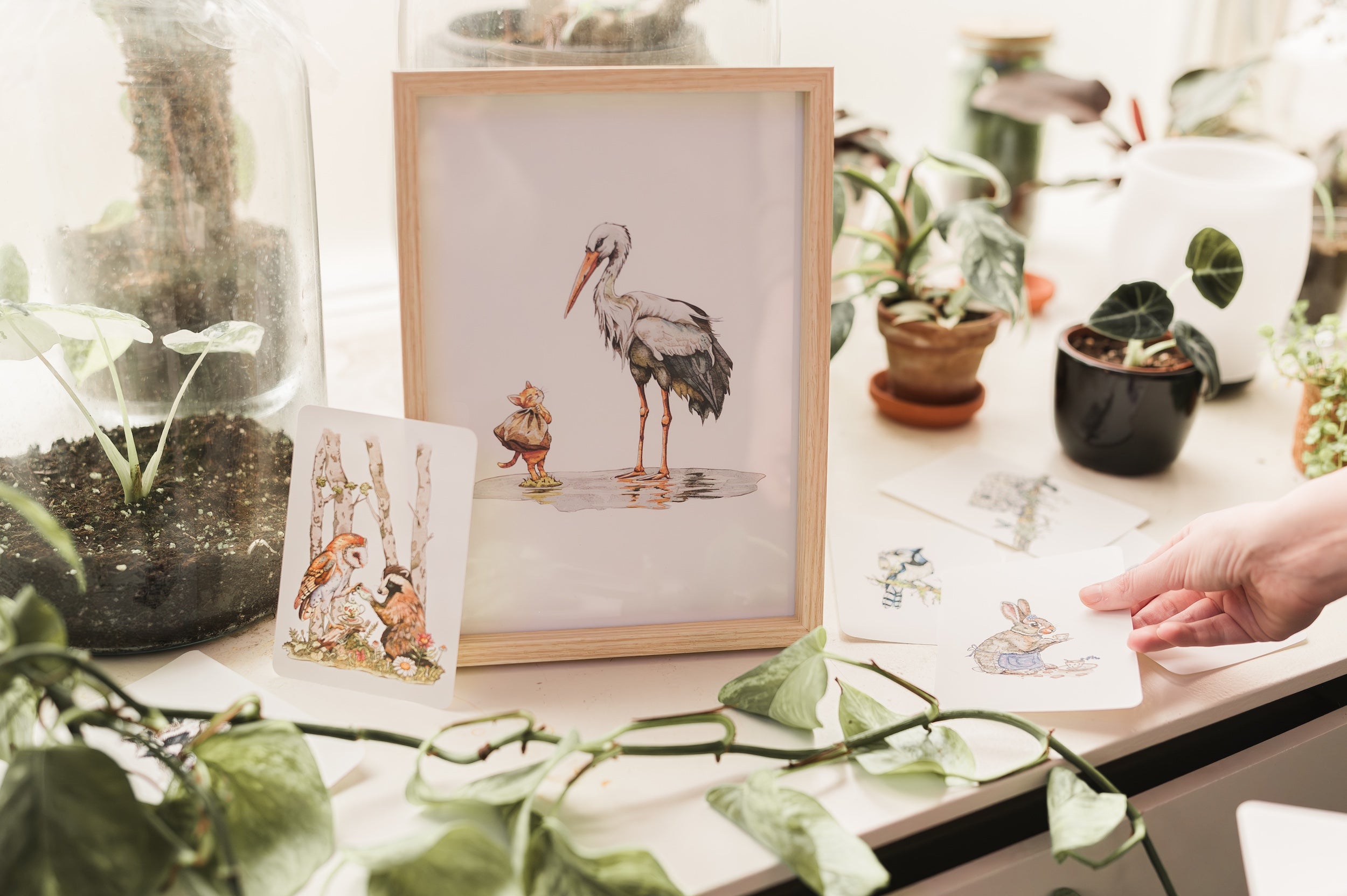 Gift Cards - Julia Hope Aspinall - cute animal illustrations